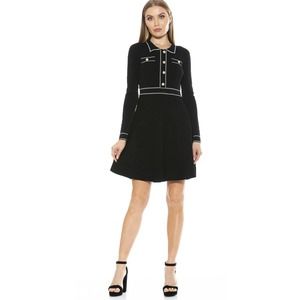 Alexia Admor Bianca Dress Black Size Small